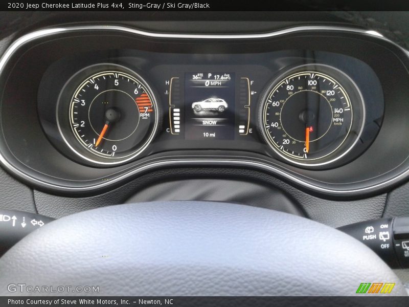 Sting-Gray / Ski Gray/Black 2020 Jeep Cherokee Latitude Plus 4x4