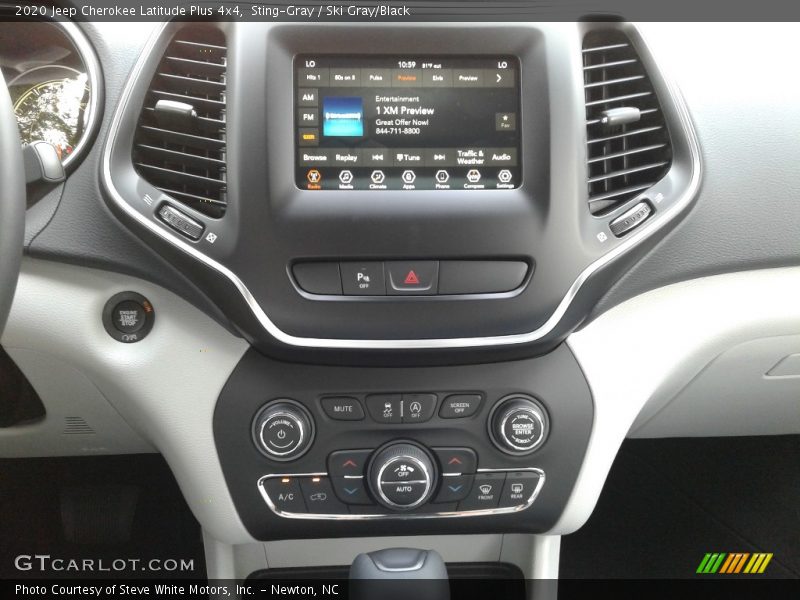 Sting-Gray / Ski Gray/Black 2020 Jeep Cherokee Latitude Plus 4x4
