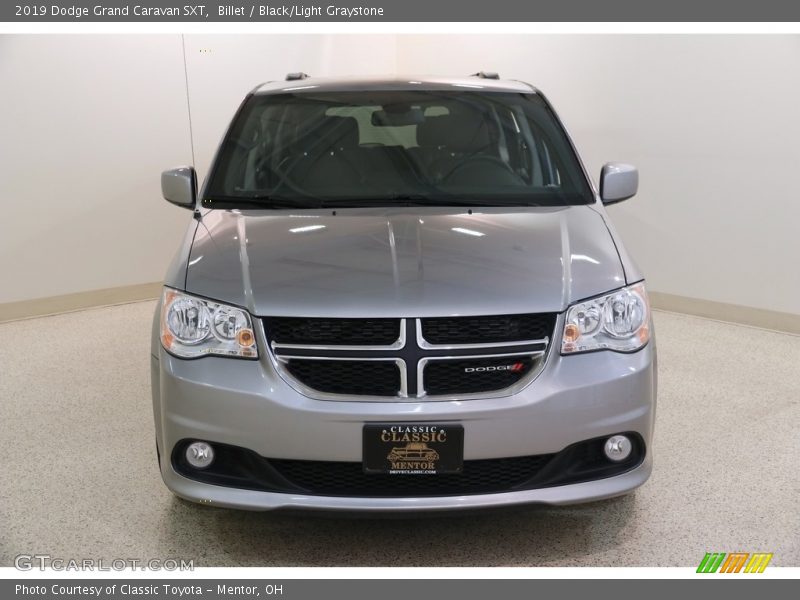 Billet / Black/Light Graystone 2019 Dodge Grand Caravan SXT