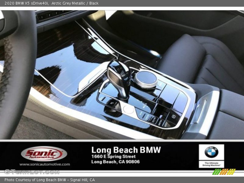 Arctic Grey Metallic / Black 2020 BMW X5 sDrive40i
