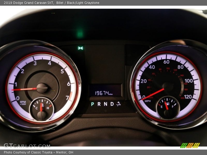 Billet / Black/Light Graystone 2019 Dodge Grand Caravan SXT