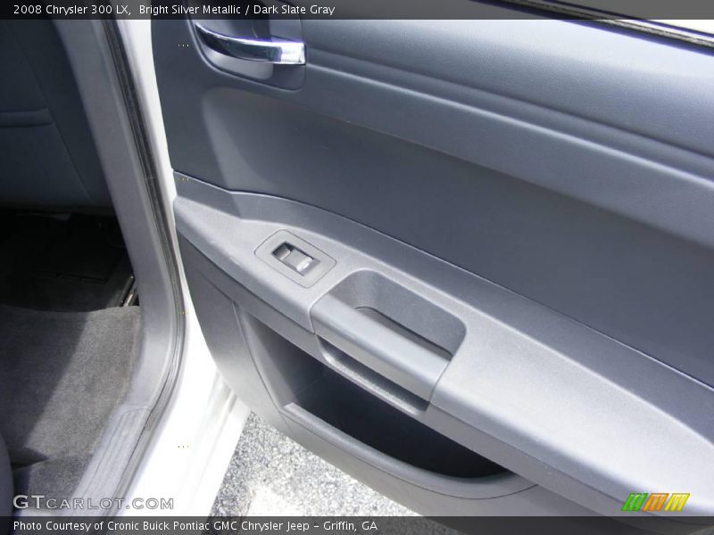 Bright Silver Metallic / Dark Slate Gray 2008 Chrysler 300 LX