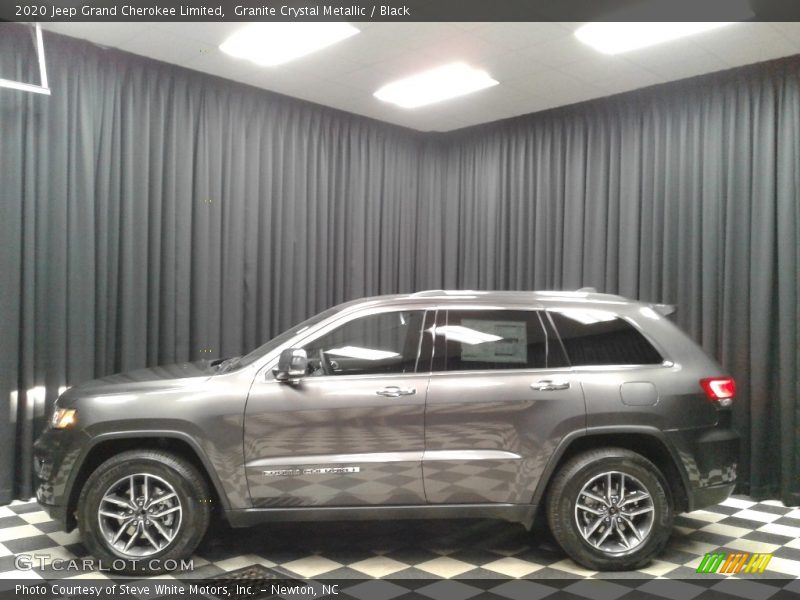 Granite Crystal Metallic / Black 2020 Jeep Grand Cherokee Limited
