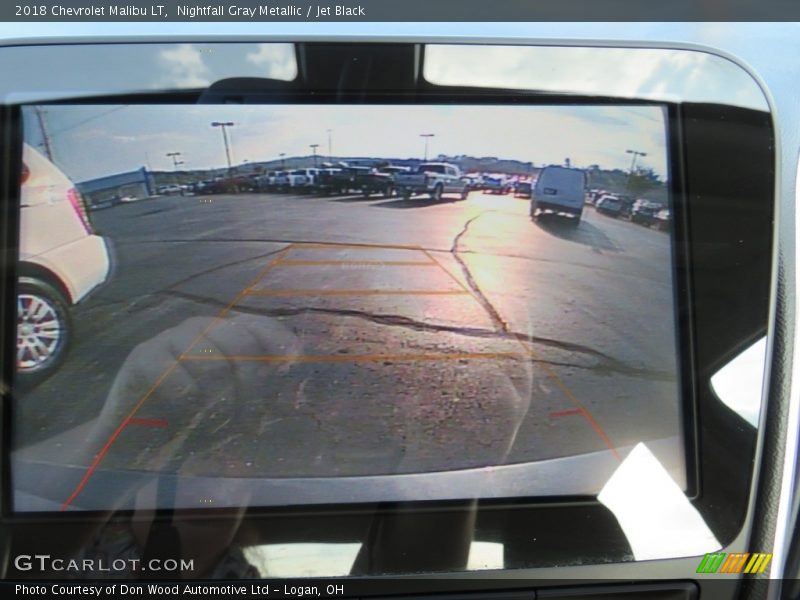 Nightfall Gray Metallic / Jet Black 2018 Chevrolet Malibu LT