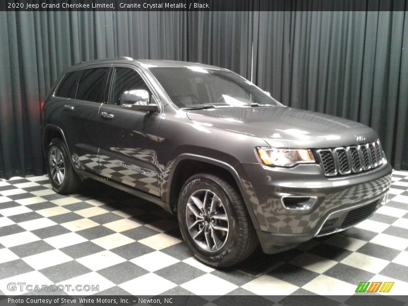 Granite Crystal Metallic / Black 2020 Jeep Grand Cherokee Limited