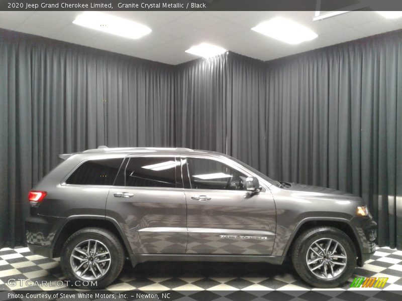 Granite Crystal Metallic / Black 2020 Jeep Grand Cherokee Limited