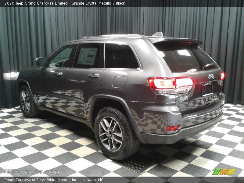 Granite Crystal Metallic / Black 2020 Jeep Grand Cherokee Limited