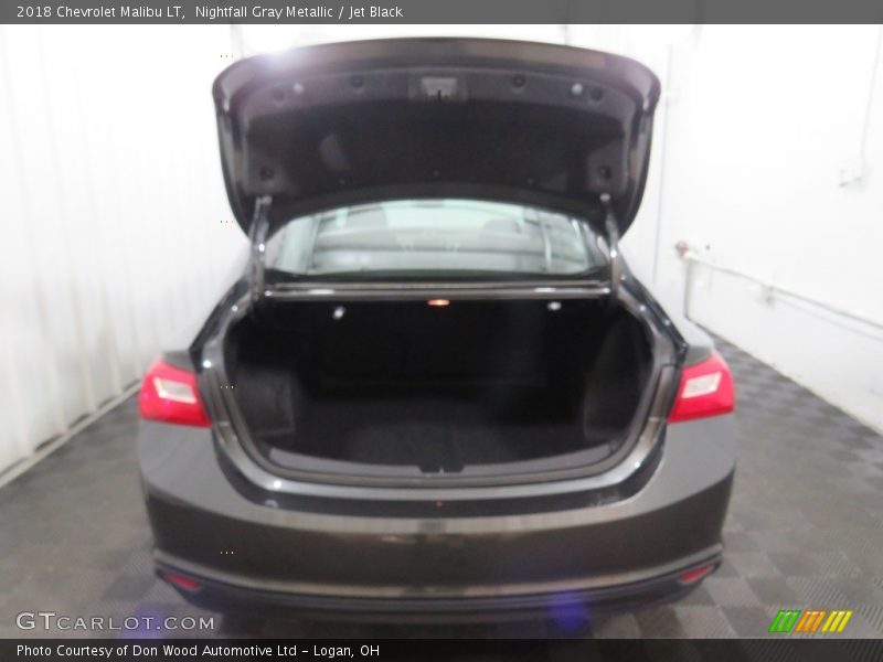 Nightfall Gray Metallic / Jet Black 2018 Chevrolet Malibu LT