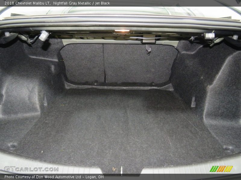 Nightfall Gray Metallic / Jet Black 2018 Chevrolet Malibu LT