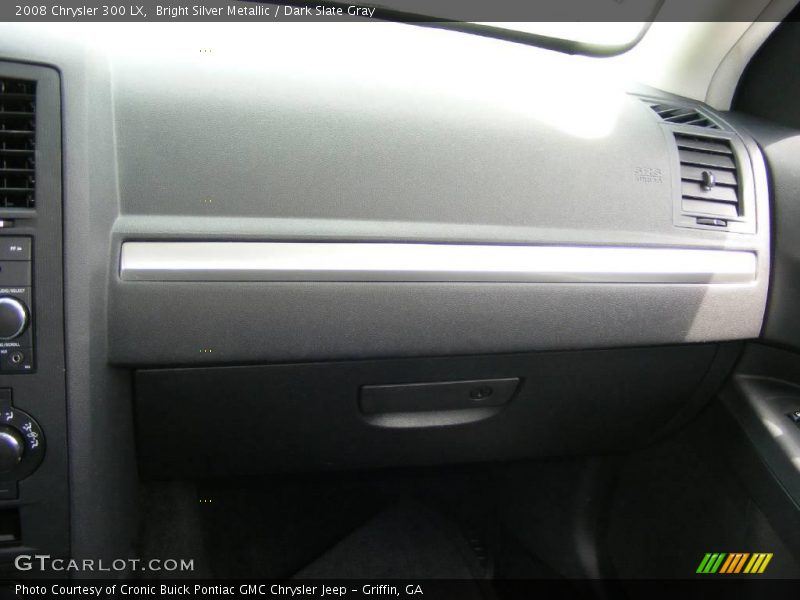 Bright Silver Metallic / Dark Slate Gray 2008 Chrysler 300 LX