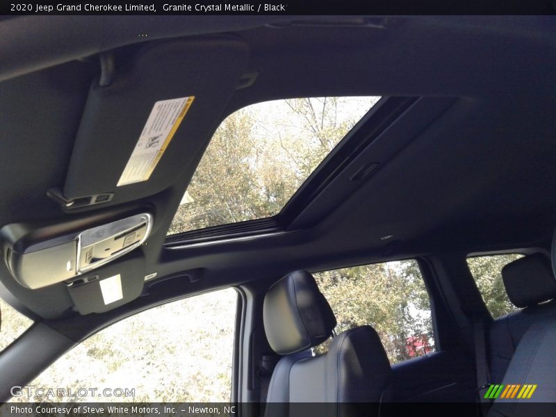 Granite Crystal Metallic / Black 2020 Jeep Grand Cherokee Limited