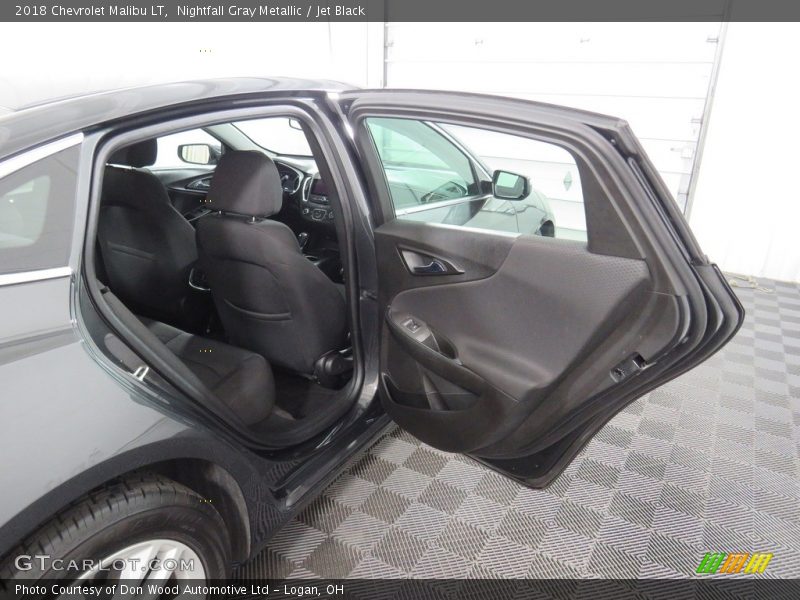 Nightfall Gray Metallic / Jet Black 2018 Chevrolet Malibu LT