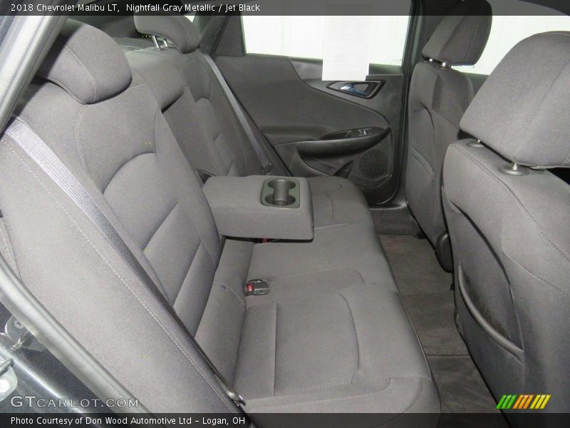 Nightfall Gray Metallic / Jet Black 2018 Chevrolet Malibu LT