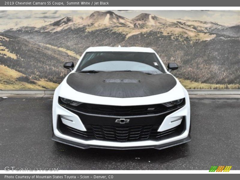 Summit White / Jet Black 2019 Chevrolet Camaro SS Coupe