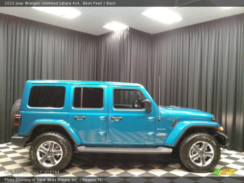 Bikini Pearl / Black 2020 Jeep Wrangler Unlimited Sahara 4x4