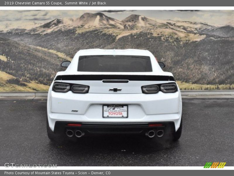 Summit White / Jet Black 2019 Chevrolet Camaro SS Coupe