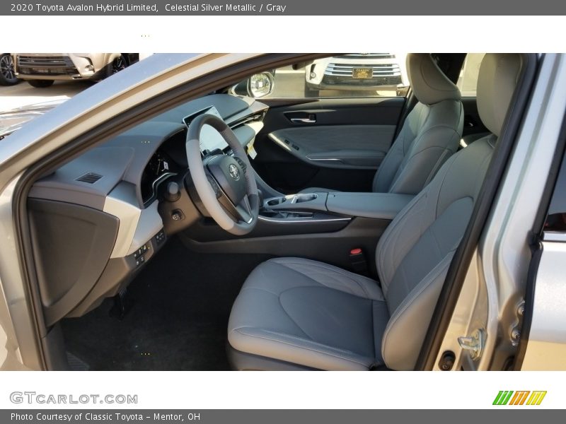 Front Seat of 2020 Avalon Hybrid Limited