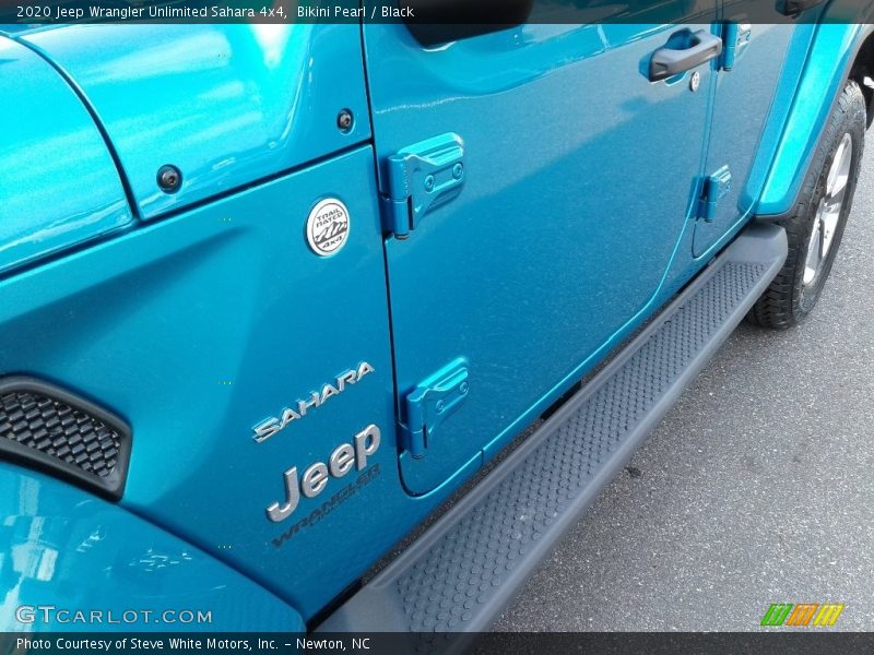 Bikini Pearl / Black 2020 Jeep Wrangler Unlimited Sahara 4x4