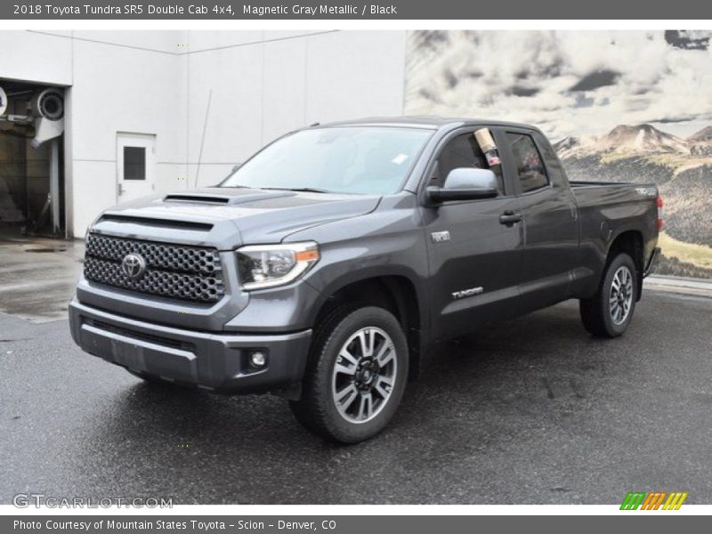 Magnetic Gray Metallic / Black 2018 Toyota Tundra SR5 Double Cab 4x4