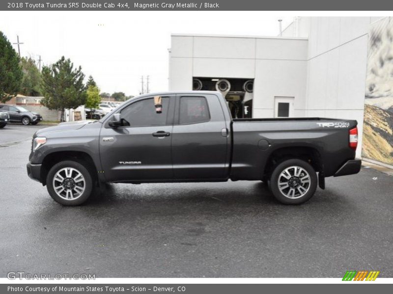 Magnetic Gray Metallic / Black 2018 Toyota Tundra SR5 Double Cab 4x4