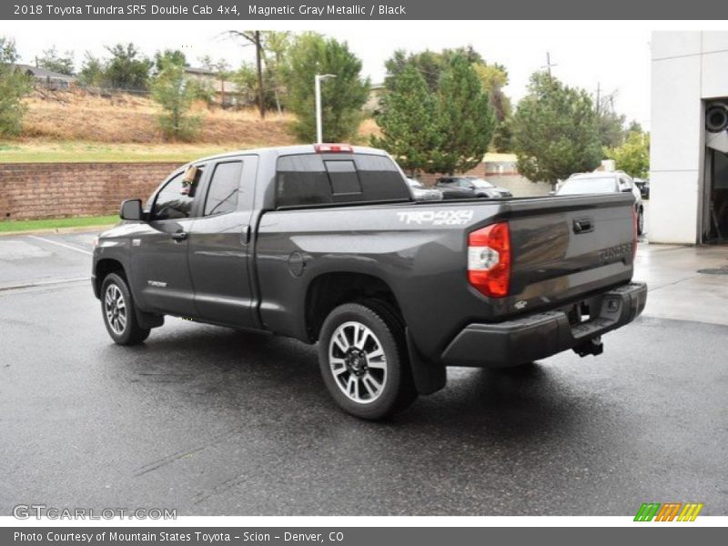Magnetic Gray Metallic / Black 2018 Toyota Tundra SR5 Double Cab 4x4