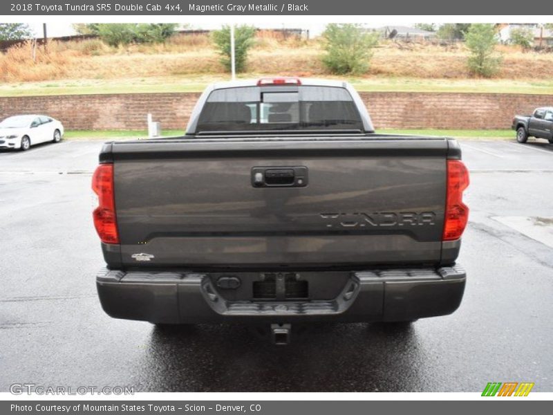 Magnetic Gray Metallic / Black 2018 Toyota Tundra SR5 Double Cab 4x4