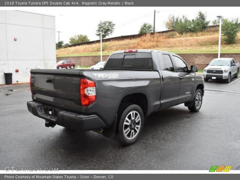 Magnetic Gray Metallic / Black 2018 Toyota Tundra SR5 Double Cab 4x4