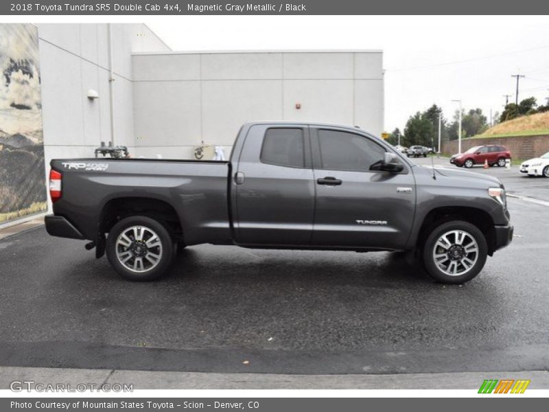 Magnetic Gray Metallic / Black 2018 Toyota Tundra SR5 Double Cab 4x4