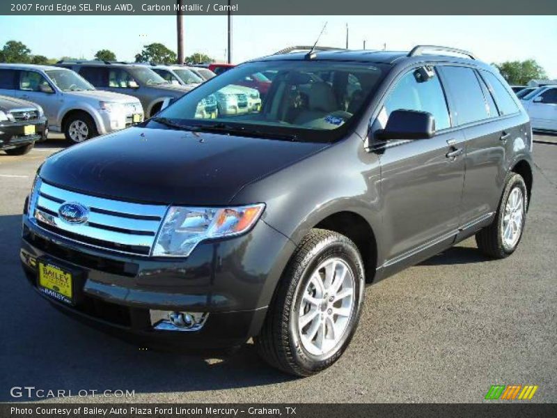 Carbon Metallic / Camel 2007 Ford Edge SEL Plus AWD