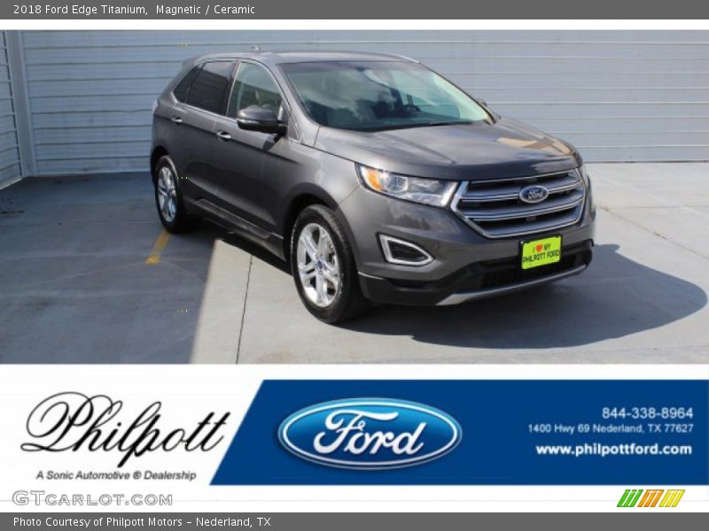 Magnetic / Ceramic 2018 Ford Edge Titanium