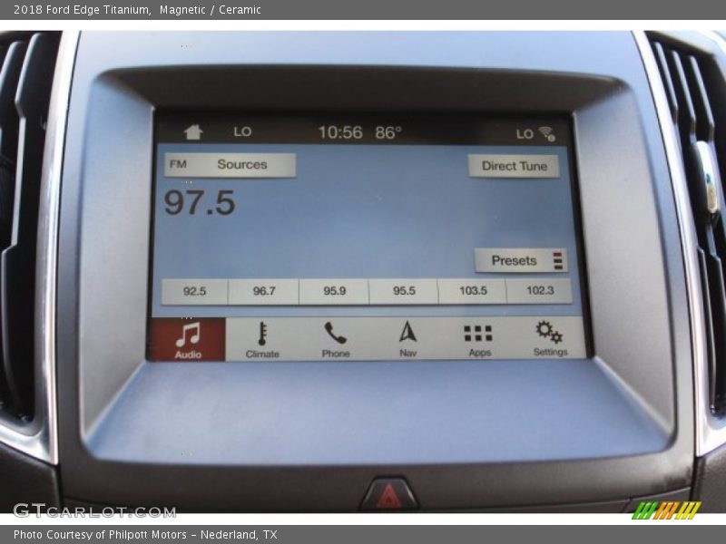 Magnetic / Ceramic 2018 Ford Edge Titanium