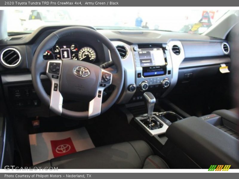 Dashboard of 2020 Tundra TRD Pro CrewMax 4x4