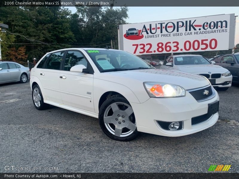 White / Ebony Black 2006 Chevrolet Malibu Maxx SS Wagon
