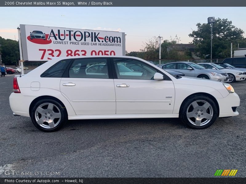 White / Ebony Black 2006 Chevrolet Malibu Maxx SS Wagon