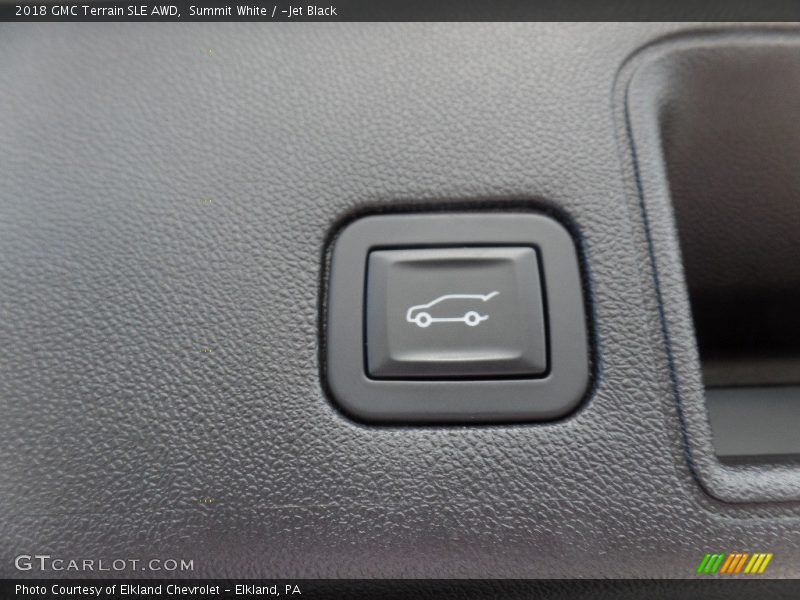 Summit White / ­Jet Black 2018 GMC Terrain SLE AWD