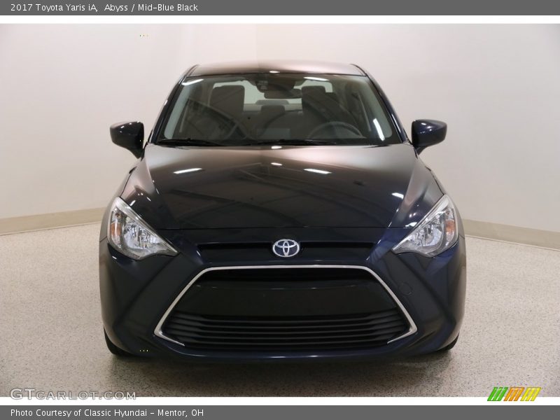 Abyss / Mid-Blue Black 2017 Toyota Yaris iA