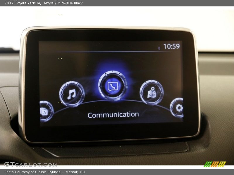 Abyss / Mid-Blue Black 2017 Toyota Yaris iA