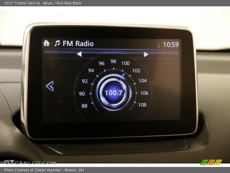 Abyss / Mid-Blue Black 2017 Toyota Yaris iA