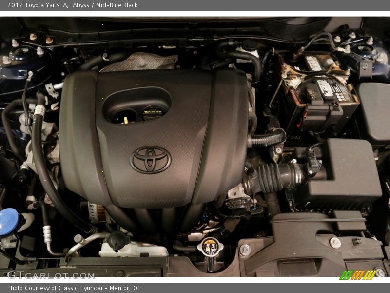 Abyss / Mid-Blue Black 2017 Toyota Yaris iA