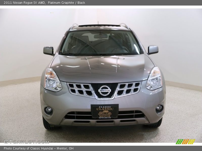 Platinum Graphite / Black 2011 Nissan Rogue SV AWD