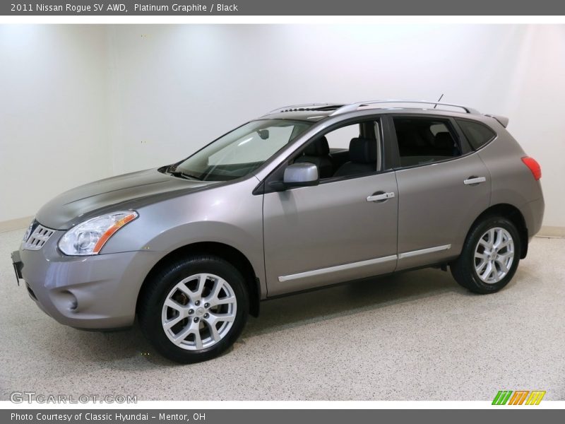 Platinum Graphite / Black 2011 Nissan Rogue SV AWD