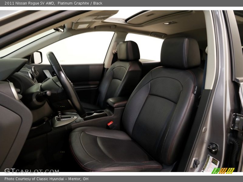 Platinum Graphite / Black 2011 Nissan Rogue SV AWD