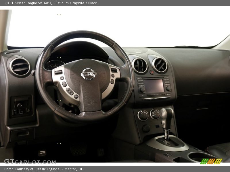 Platinum Graphite / Black 2011 Nissan Rogue SV AWD