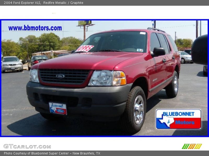 Redfire Metallic / Graphite 2004 Ford Explorer XLS