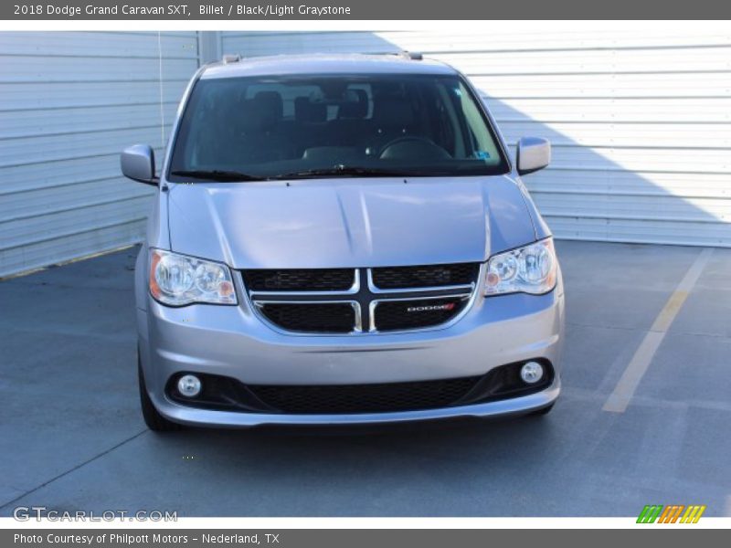Billet / Black/Light Graystone 2018 Dodge Grand Caravan SXT
