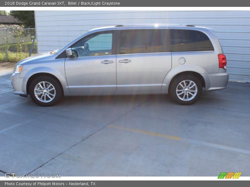 Billet / Black/Light Graystone 2018 Dodge Grand Caravan SXT