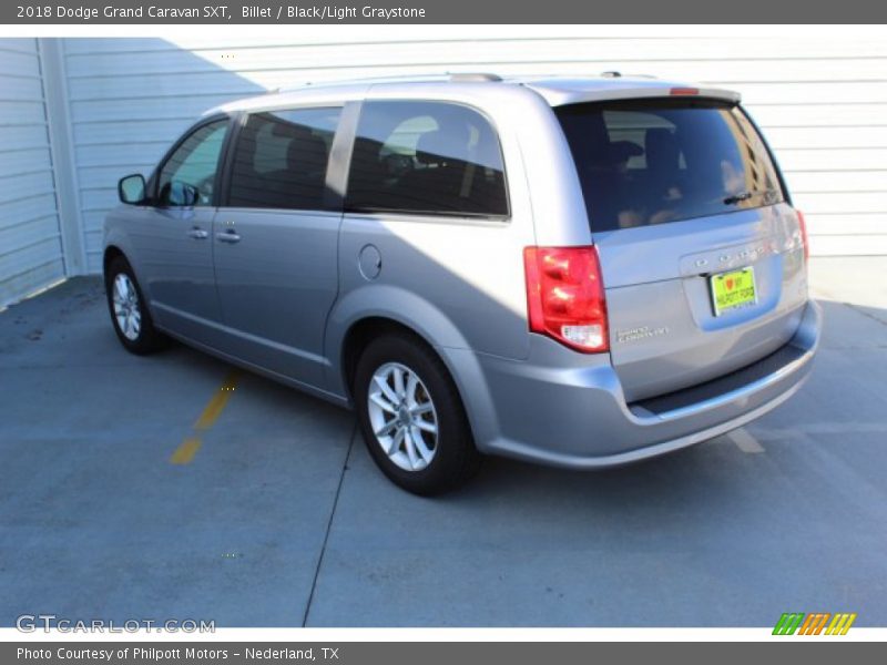 Billet / Black/Light Graystone 2018 Dodge Grand Caravan SXT