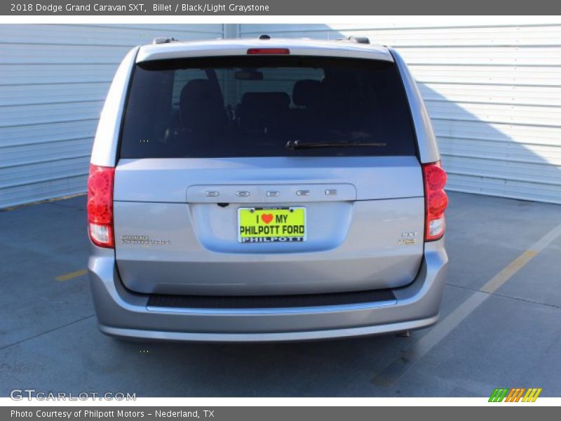 Billet / Black/Light Graystone 2018 Dodge Grand Caravan SXT