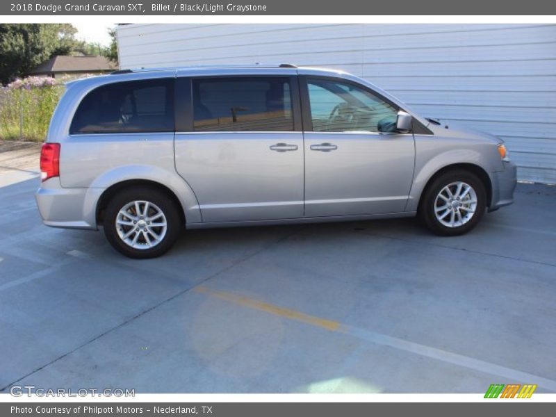 Billet / Black/Light Graystone 2018 Dodge Grand Caravan SXT