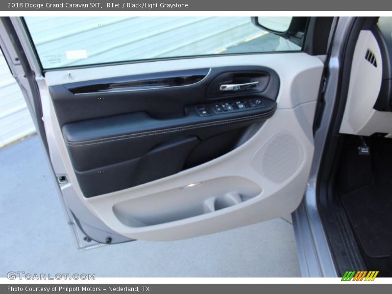 Billet / Black/Light Graystone 2018 Dodge Grand Caravan SXT